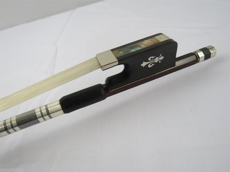 1 stks Sterke evenwichtige, sterke Braziliaanse hout bloem cello boog 4/4