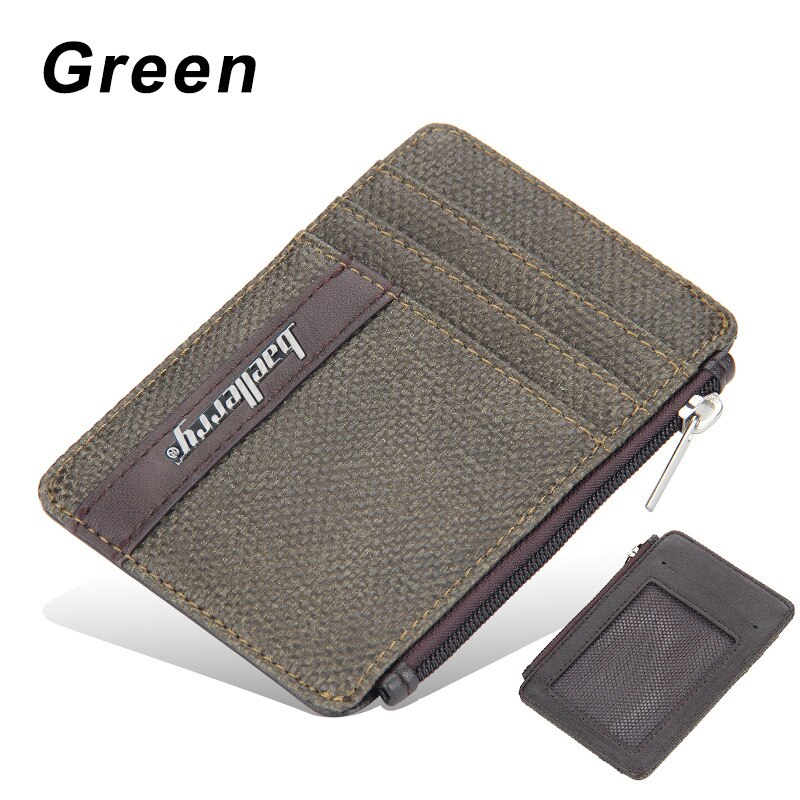 Baellery vintage curto carteira masculina de couro duplo zíperes multifunction business wallet men coin pocket alta qualidade masculino bolsa: card holder-a