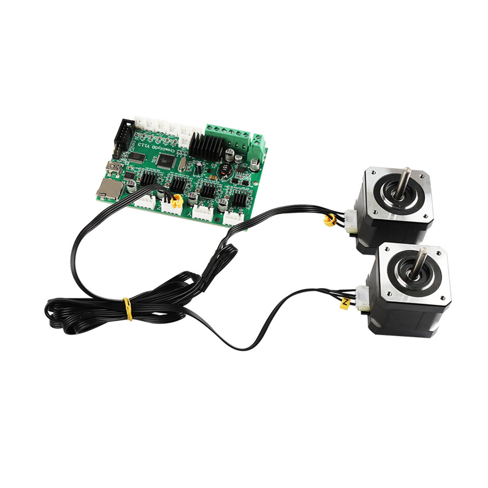Acessórios para impressora 3d, acessórios para CR-10 CR-10S/Ender-3 cabo do motor de passo duplo eixo z 1.5m