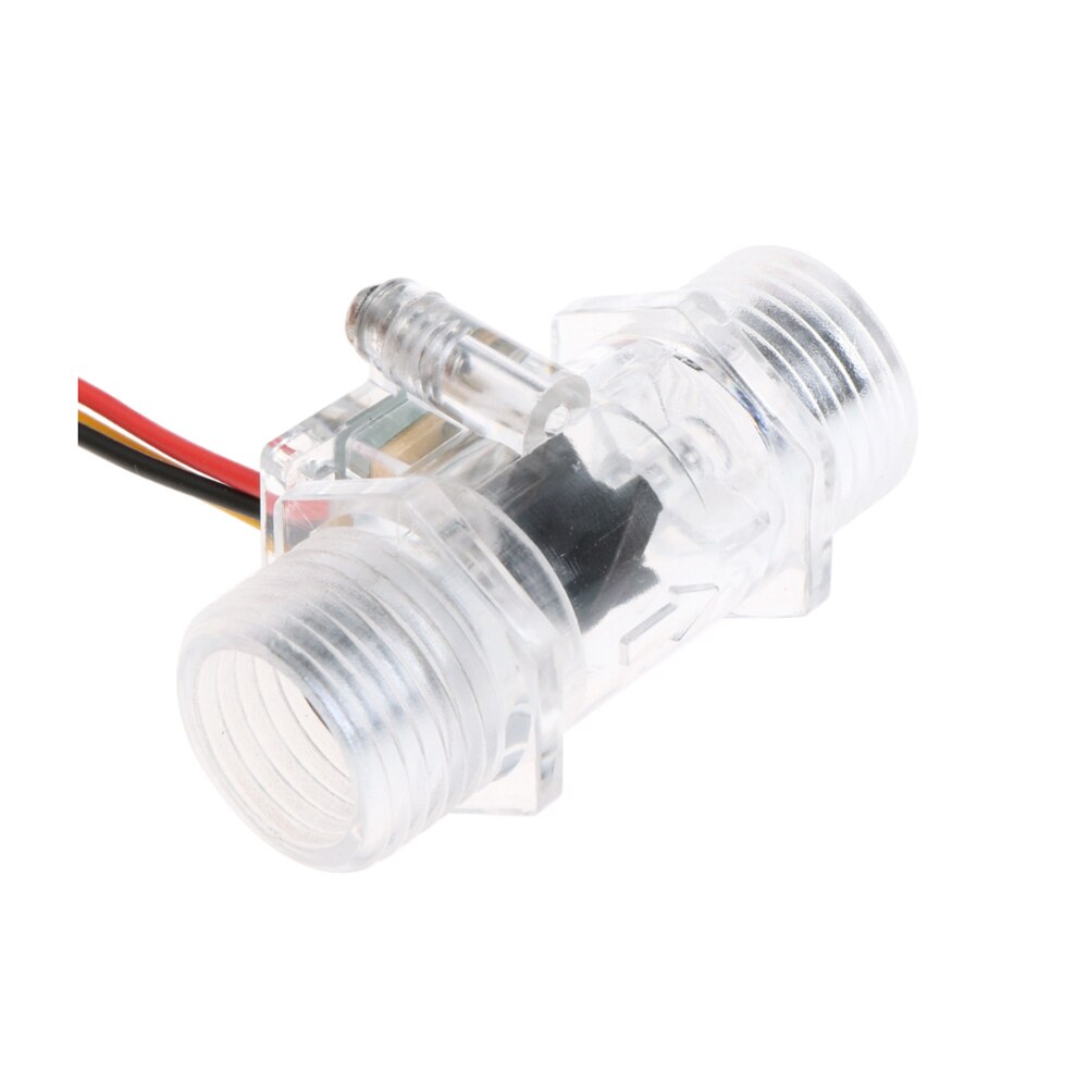 US211M Digital Flow Meter Totalizer Flow Measurement with Nylon Water Flow Sensor USN-HS21TT G1/2" Turbine Flowmeter iSentro: sensor USN-HS21TT