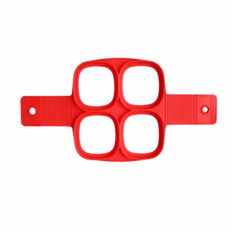 1PC Silicone Non Stick Fantastic Egg Pancake Maker Ring Kitchen Baking Omelet Moulds Flip cooker Egg Ring Mold: F