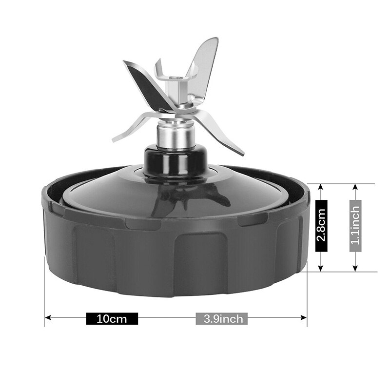 7 finner ekstraktorblader erstatningsdel bunnblad til nutri ninja auto iq juicer 1000w juicemixer tilbehør