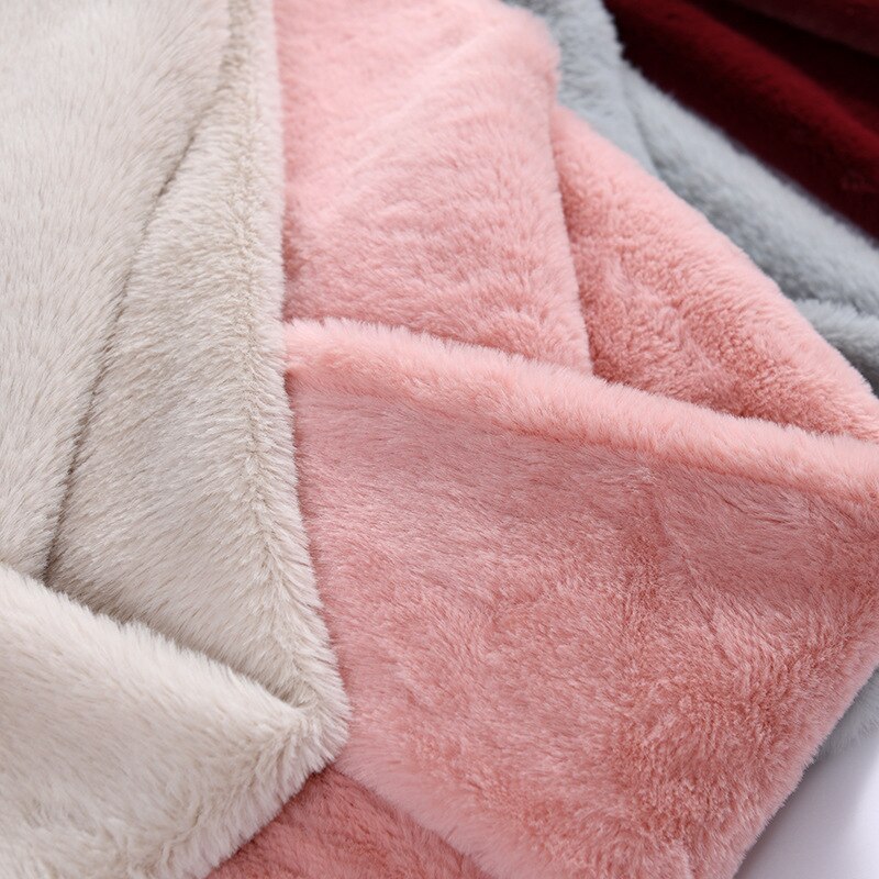 Effen dames wintersjaal korte nepbontkraag snood infinity sjaals halsdoeken ringvormige sjaals voor dames