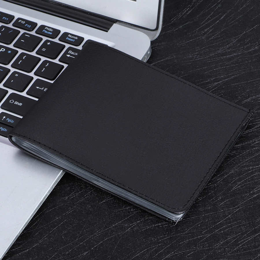 Ultra-thin Card Case 24 Cards Card Package PU Leather Card Wallet for Men Women