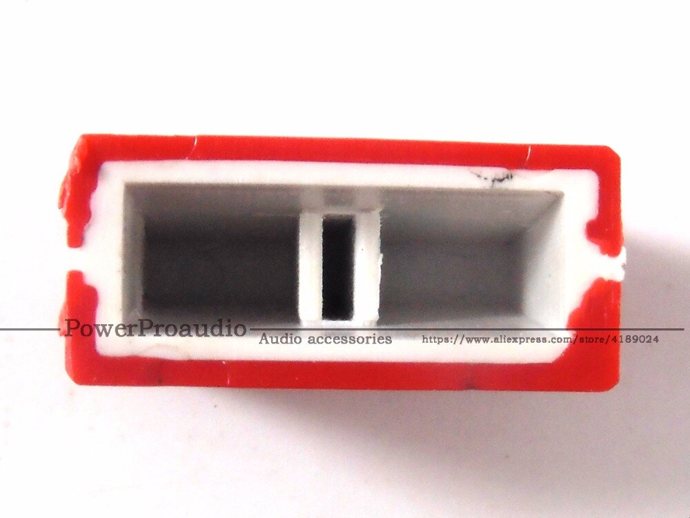 6 stk udskiftning fader crossfader knap djm 800 djm 700 djm 400 djm 5000 dac 2371 rød farve