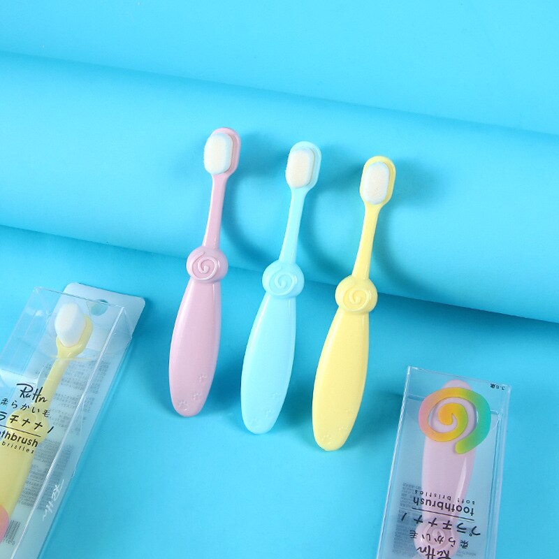 Cepillo de dientes suave para el cuidado del bebé, para niños de 0 a 3 años, para Oral, , japonés, recomendado para el médico