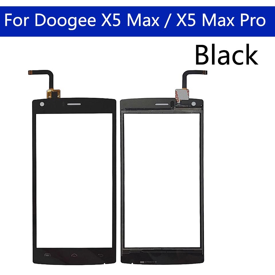 Voor Doogee X5 Max/X5 Max Pro Touch Panel Touch Screen Digitizer Sensor Vervanging Touch Glas Lens Geen Lcd 5.0 Inch