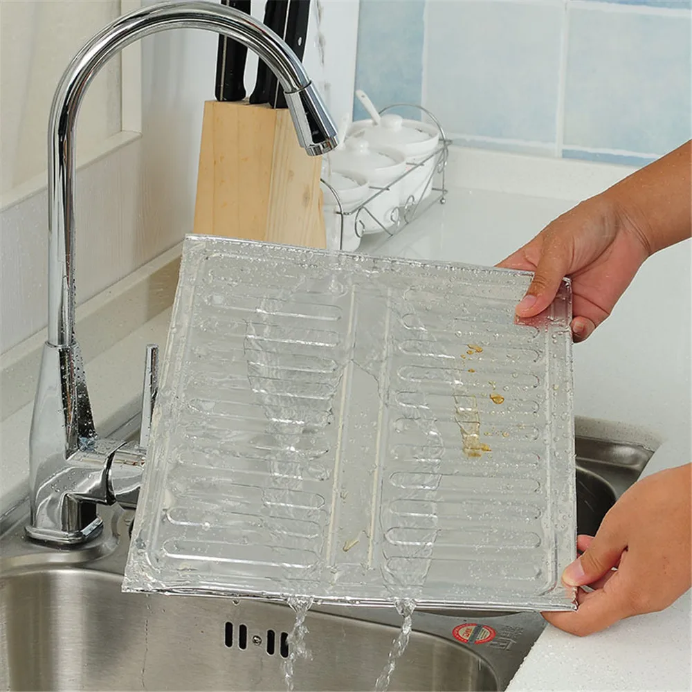 1pc stk . sprutskjerm til kjøkken, stekeolje, sprutbeskyttelse, aluminiumsfolie, skåldingssikker plate, beskyttelsesplate