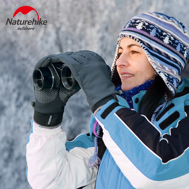 Naturehike gants d'hiver chauds pour écran tactile  -5 ℃, gants de sport de plein air pour cyclisme, randonnée, trekking, voyage