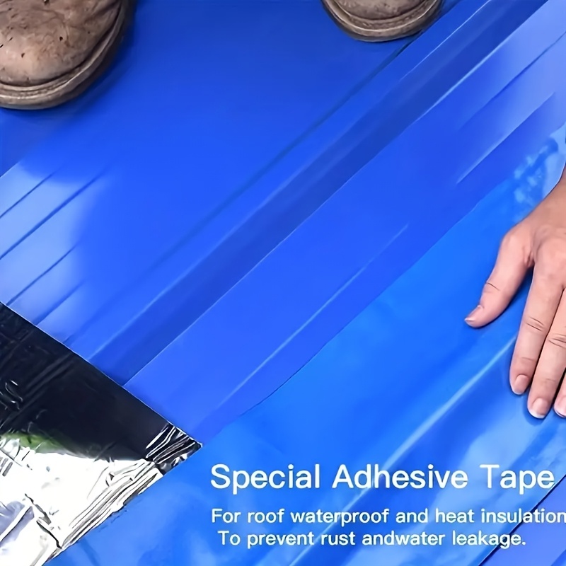 This polyethylene tape offers waterproofing, temperature resistance, and UV protection for various surfaces.