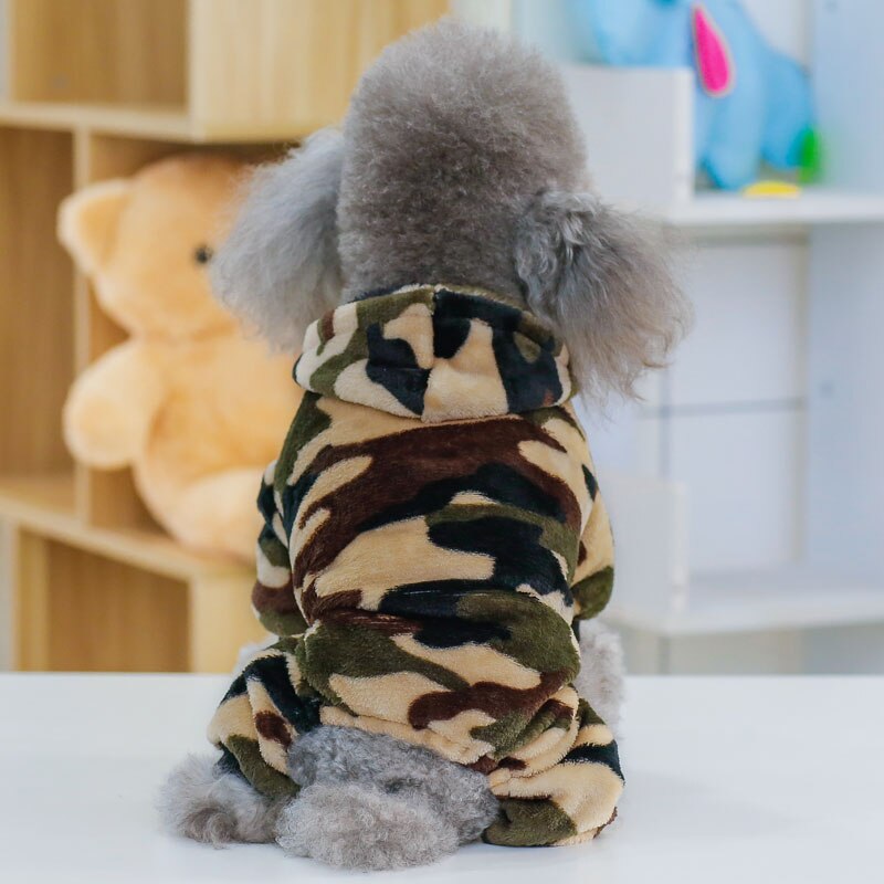 Hond Kleding Voor Huisdieren Honden Kleding voor Pet Kostuum voor Honden Camouflage Jas voor Huisdier Katten Outfits Kostuum Kleding voor Katten: Green / XXL