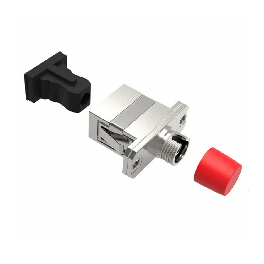1pcs Fiber optic flange coupler FC SC fiber flange head adapter to connect fiber coupler carrier level