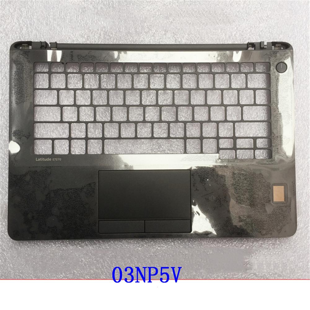 Palmrest Voor Dell Latitude E7270 7270 P26S AAZ50 Top Bovenste/Touchpad/Fingerprint Reader: 03NP5V