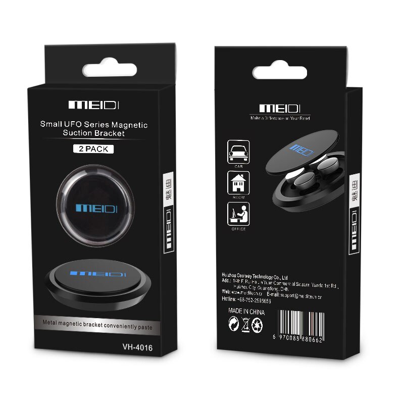MEIDI-support Mobile magnétique | (2 pièces) pour téléphone portable, support magnétique pour téléphone portable Auto, support magnétique pour iPhone