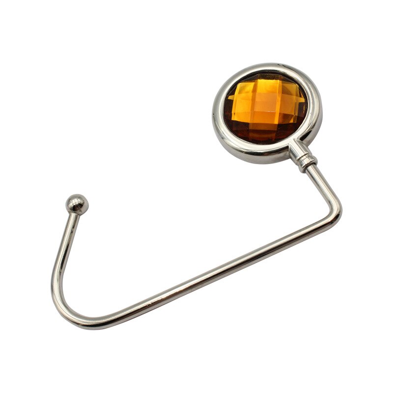 Cintre pratique de Table en alliage de Zinc, décoratif léger, multifonction, pour la maison, crochet antidérapant permettant de gagner de l'espace, droit: 0013
