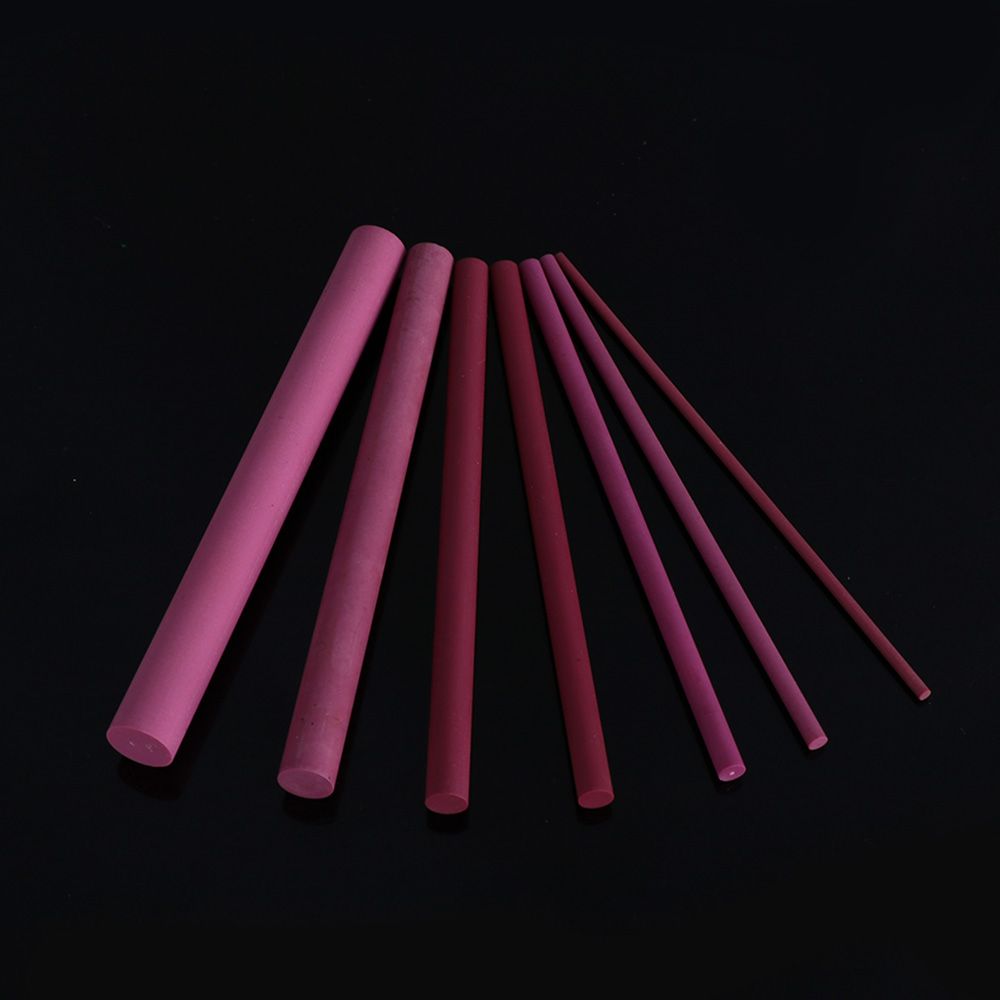 Dia 2-10mm 3000 Grits Ruby Abrasive Polishing Sharpener Cone Oil Stone Sharpening Accessory For All Knifes Home Kitchen Tool