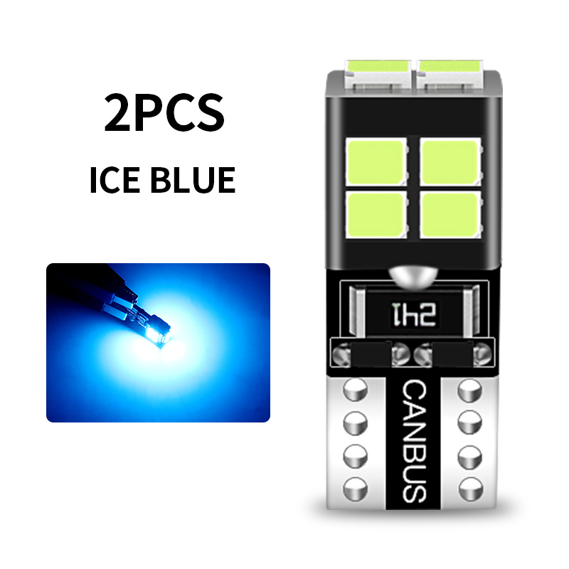 2x bombilla LED de luz de liquidación W5W T10 para Renault Avantime Alaskan Captur Dokker Duster Espace 3 4 Fluence Grand Scenic Modus: Azul