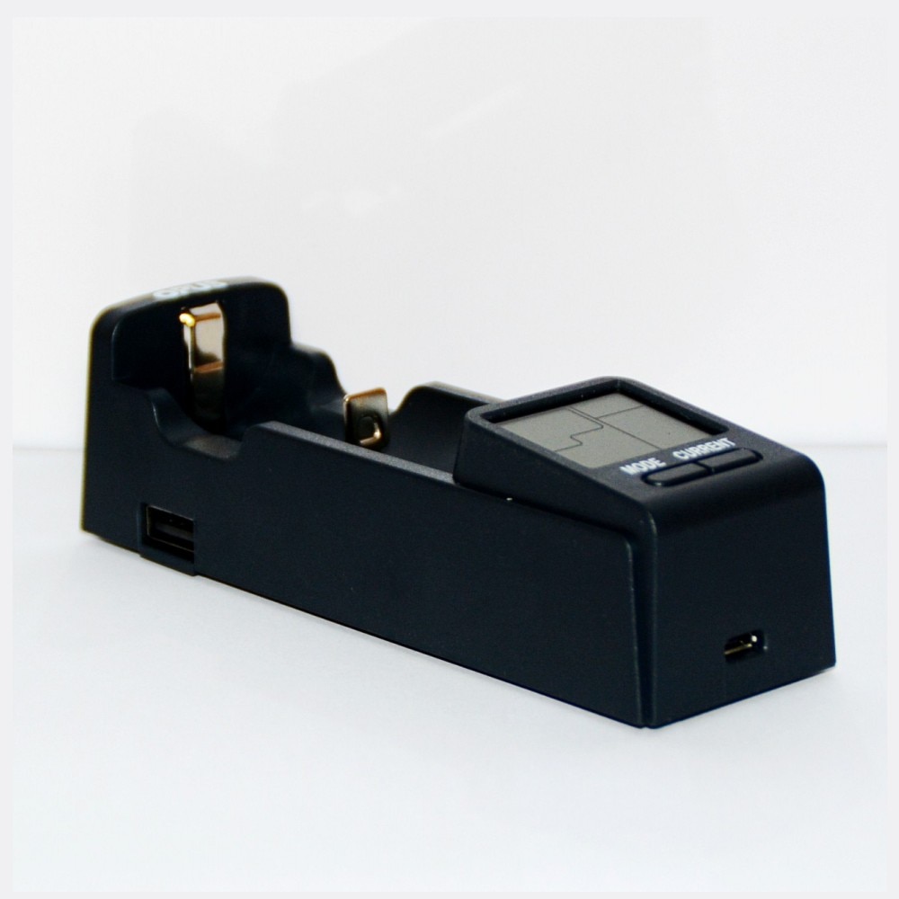 OPUS BT-C100 Original LI-ion NiMh chargeur de batterie Intelligent avec écran LCD AA AAA C D 26650 18650 14500 10440
