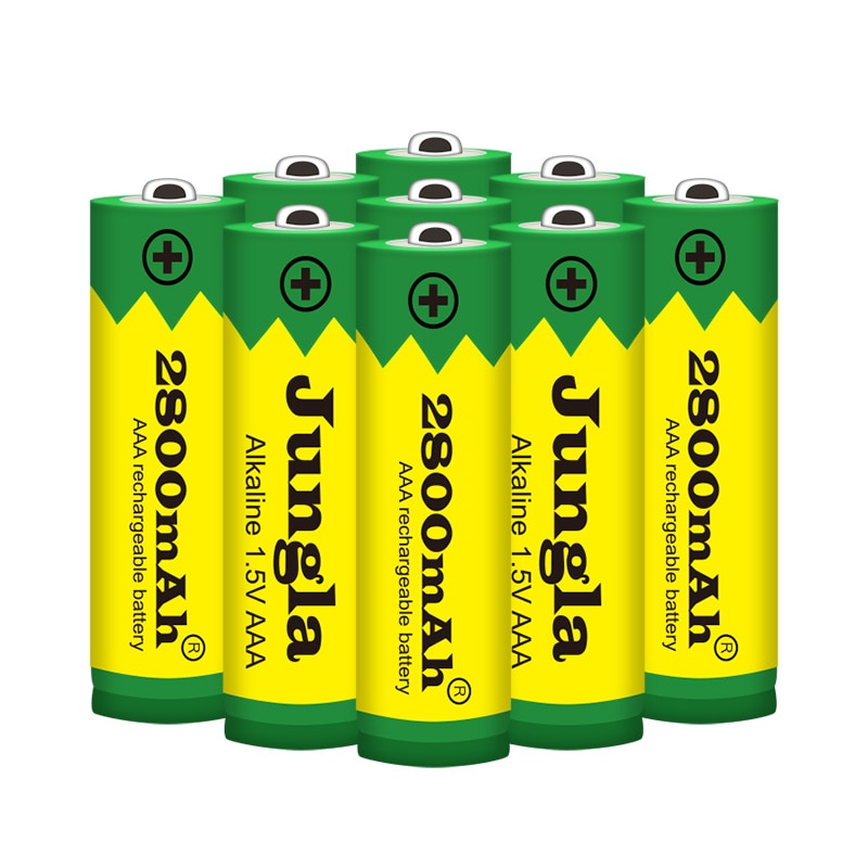 4'20pcs Aaa Batterij Alkaline 2800 Mah 1.5 V Aaa Oplaadbare Batterij Voor Batterij Afstandsbediening Speelgoed Batterij Licht Batterij