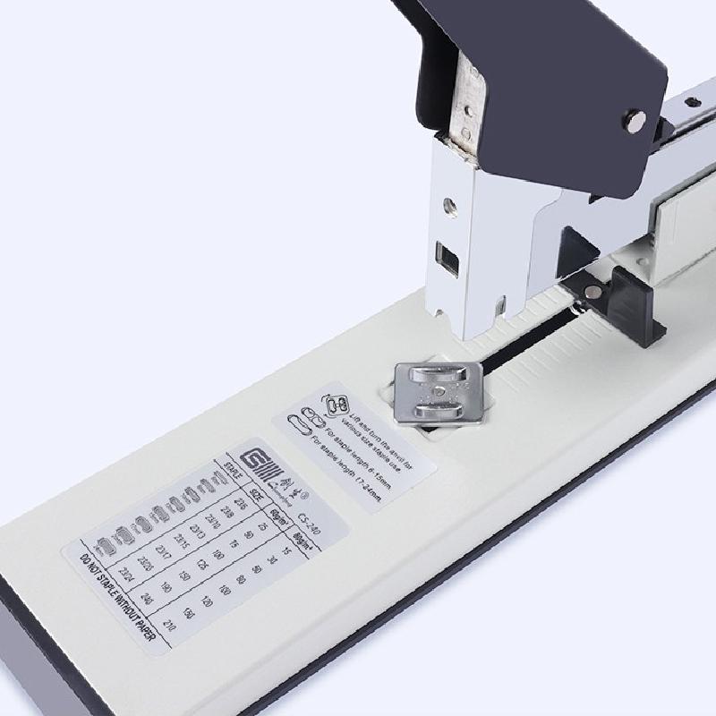 Heavy Stapler Hand-held Large Financial Thickening Stapler Labor-saving Stapler Paper Binding Office Supplies Business