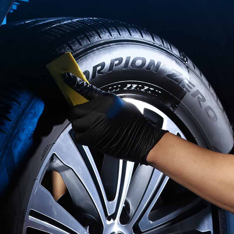 Revêtement brillant pour pneus de voiture, Aivc, plastique, caoutchouc, Agent de restauration de roues, polissage par pulvérisation, éclaircissant, détails automobiles