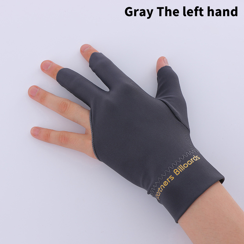 Guanti da biliardo a tre dita Guanti da biliardo antiscivolo per stecca da biliardo Guanti unisex per mano sinistra destra: esercito verde