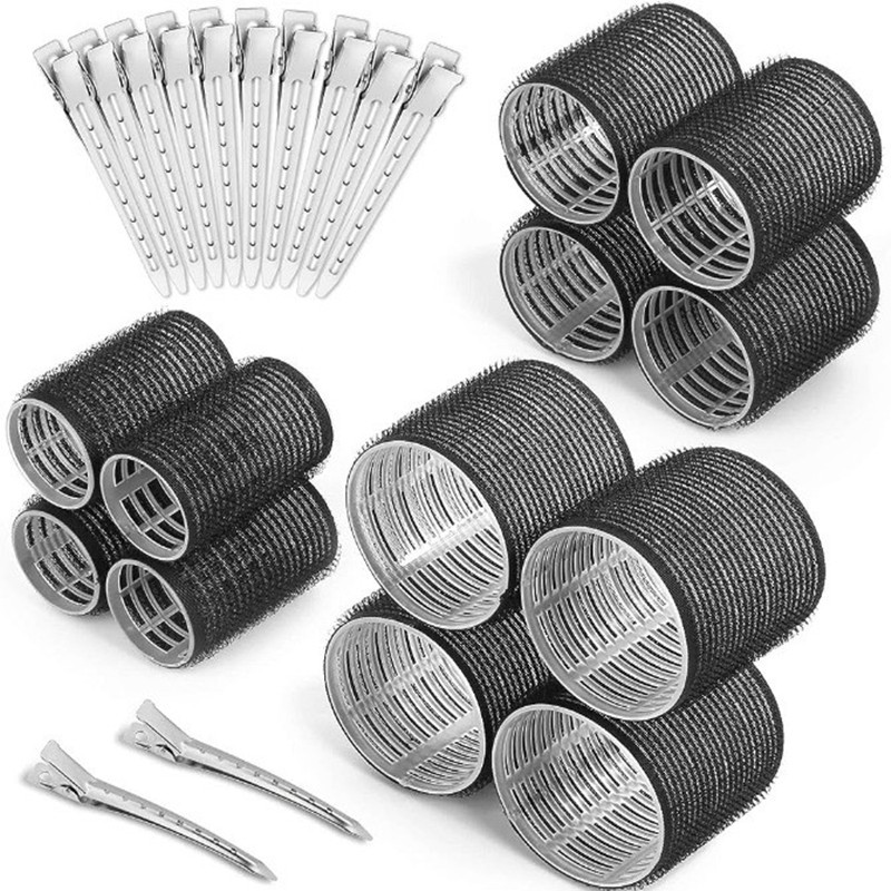 Lockenwickler, schadet dem Haar nicht, magischer Lockenwickler, natürliches Lockenwickler, keine Hitze, Haarpony, Volumen, selbstklebend, mit Klettverschluss, DIY-Styling-Werkzeuge