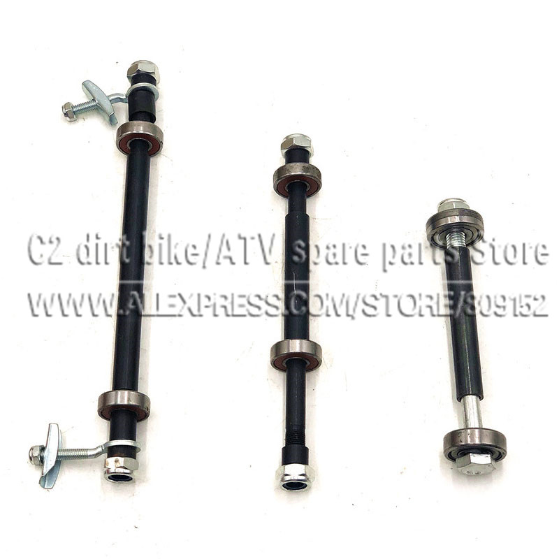 Eje de rueda delantera o trasera, 10MM, para Mini Moto de 47cc, 49cc, Dirt Pocket, Mini moto Kayo KXD