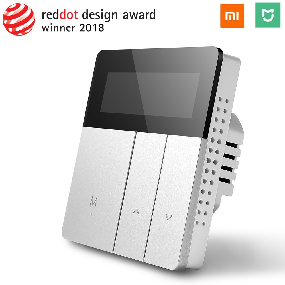 Xiaomi Mijia WiFi inteligente controlador de temperatura termostato de agua eléctrico piso de la caldera de Gas de Control de calefacción de MI casa APP