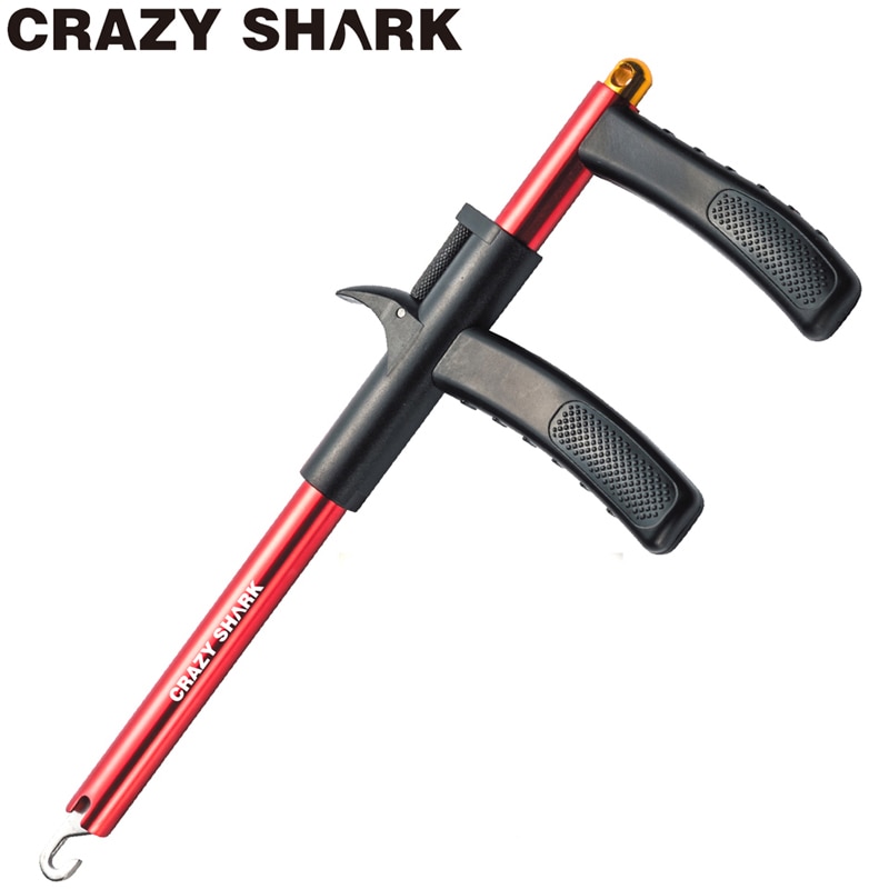 Crazy Shark Aluminium Haak Remover Vis Haak Extractor Lichtgewicht Haak Ontkoppelaar Draagbare Ontkoppeling Goederen Voor Vissen 24.5cm