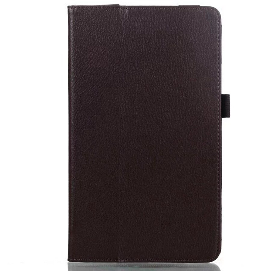 Ultra Slim PU Leather Case For Huawei MediaPad M5 lite 8 JDN2-W09/AL00 8.0 inch Stand Cover for huawei m5 lite 8 Case+film+pen: brown