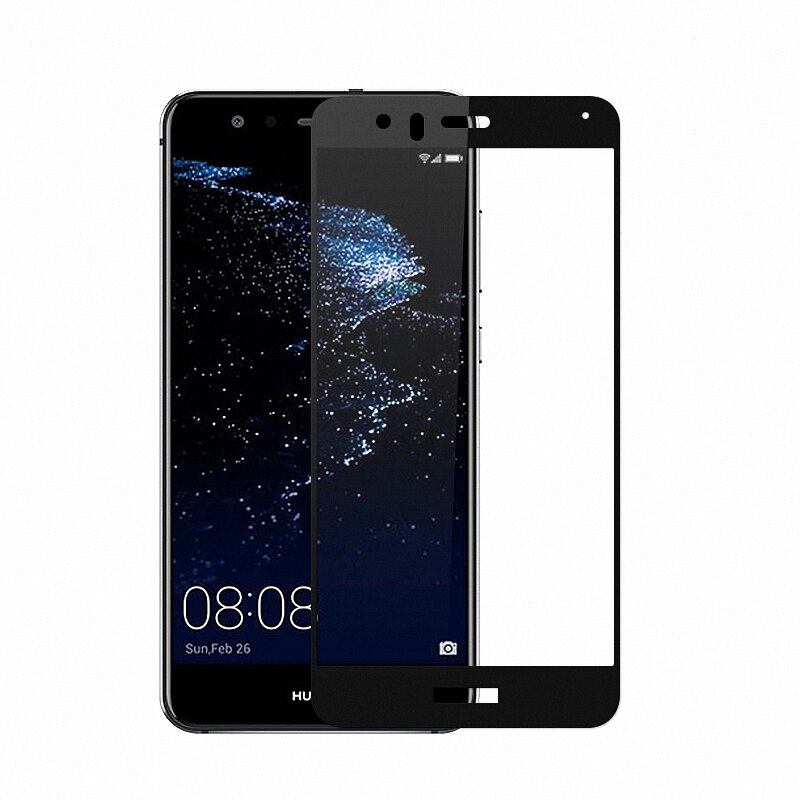 Para Huawei P10 Lite WAS-LX1 WAS-LX2 completa de la cubierta de Protector de pantalla de vidrio templado película para Huawei P8 LITE PRA-LX1 PRA-LA1