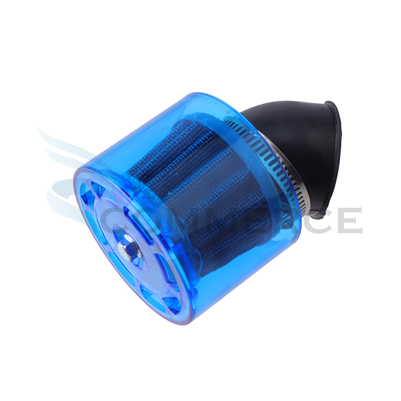Universal 35mm-50mm Air Filter Splash Proof Air Filter for 50cc-250cc Pit Bike ATV Dirt Bike Motorcycle Replacement Parts: Dark Grey