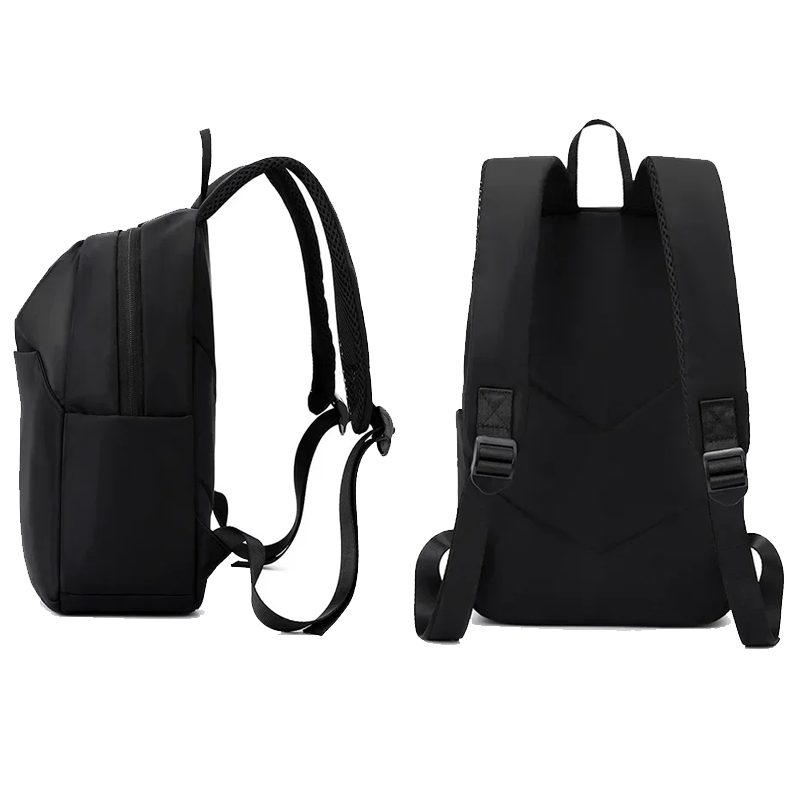 Nylon Trekking Bag Breathable School Backpack Waterproof Wear-resistant Layered Storage Lightweight for Outdoor Activities