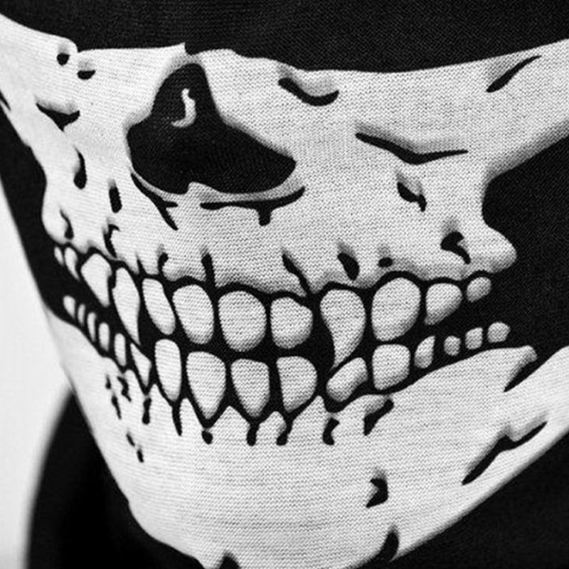 Männer unisex nahtlose multifunktions magie schal Grusel schädel Skelett drucken reiten winddicht rohr Turban Turban schal