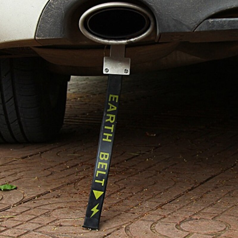 Tira antiestática para coche, cinta de cable a tierra de presión, elimina la electricidad estática, U2JA