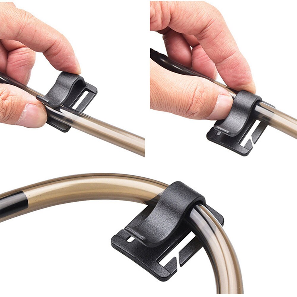 Hydration Drinking Pack Water Bladder Drink Tube Clip Holder For Backpacks Outdoor Climbing Hike Hydration Bladder Accessories