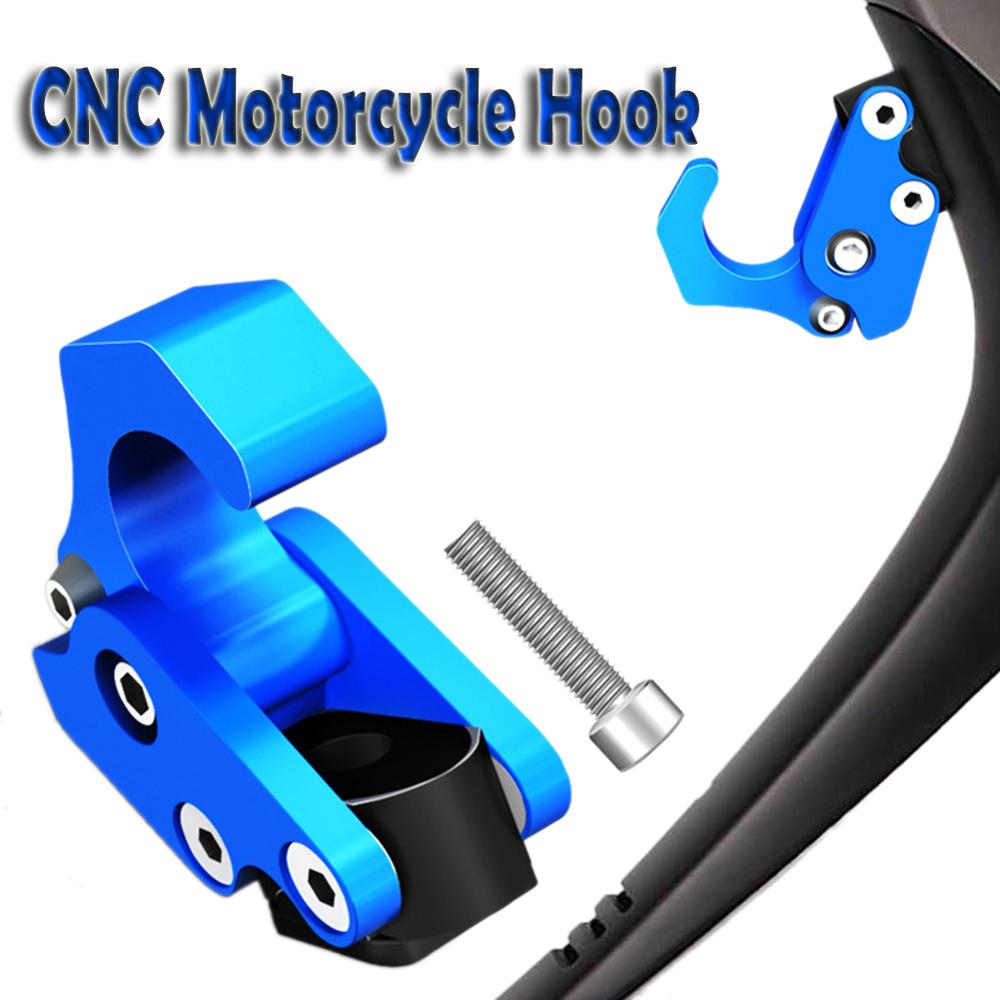 CNC Motorcycle Hook Helmet Bag Luggage Hanger Claw Hook Bottle Carry Holder ATV Aluminum Alloy