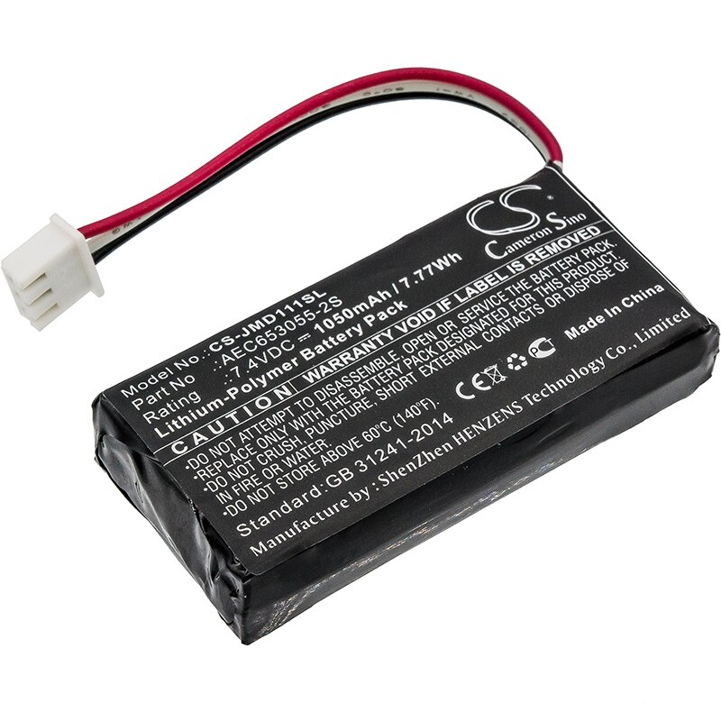 Batería de repuesto para altavoz, accesorio para JBL Flip1 Flip 1 AEC653055-2S, 1050mAh, Bluetooth, Accu Ak, CS-JMD111SL