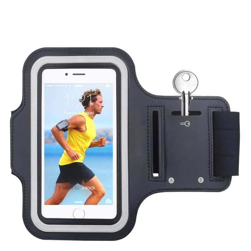 Sports Running Armband for iPhone 8 7 4 5 5S 5C SE 6 6s 8 Plus Carrying Case Cover Holder for Phone on Hand Handbag for Handset