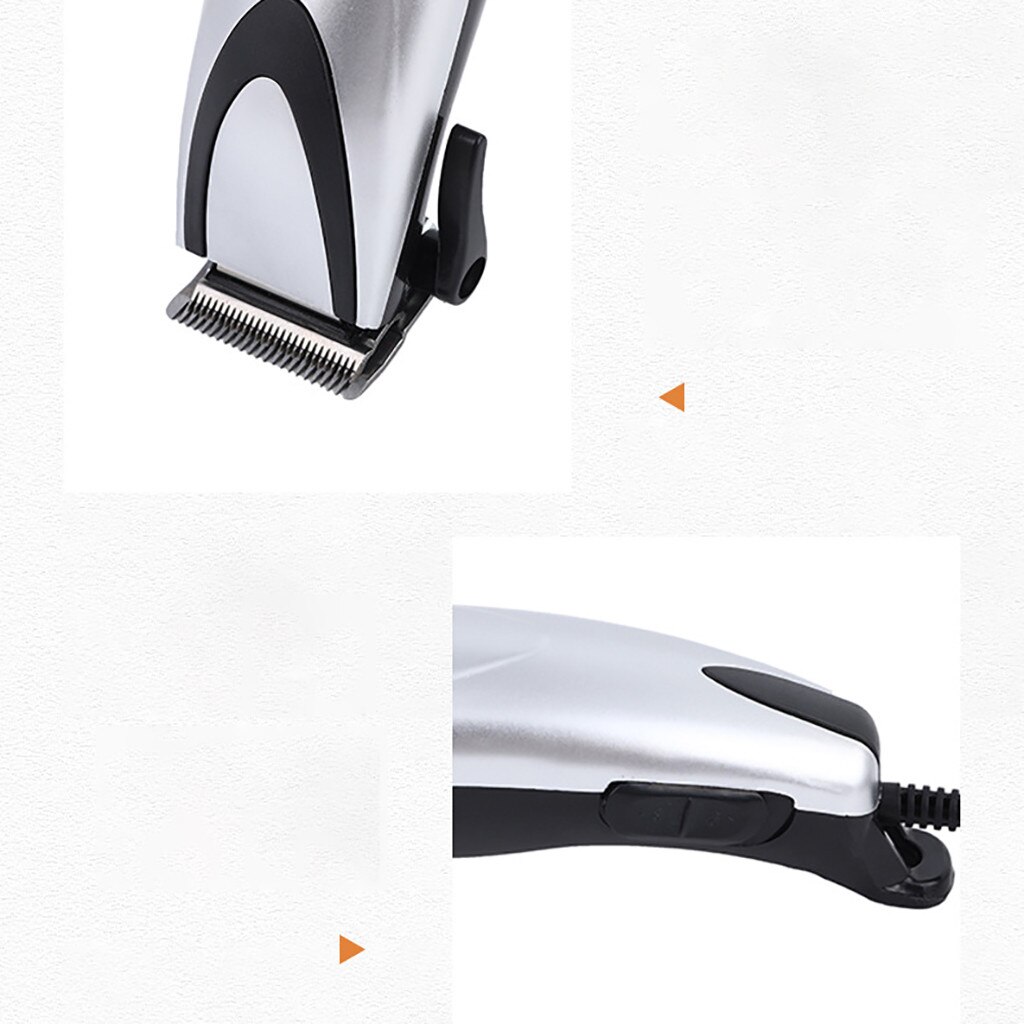 Rechargeable Metal Hair Clipper Electric Cordless Hair Grooming Home Haircut Fast charging and strong power