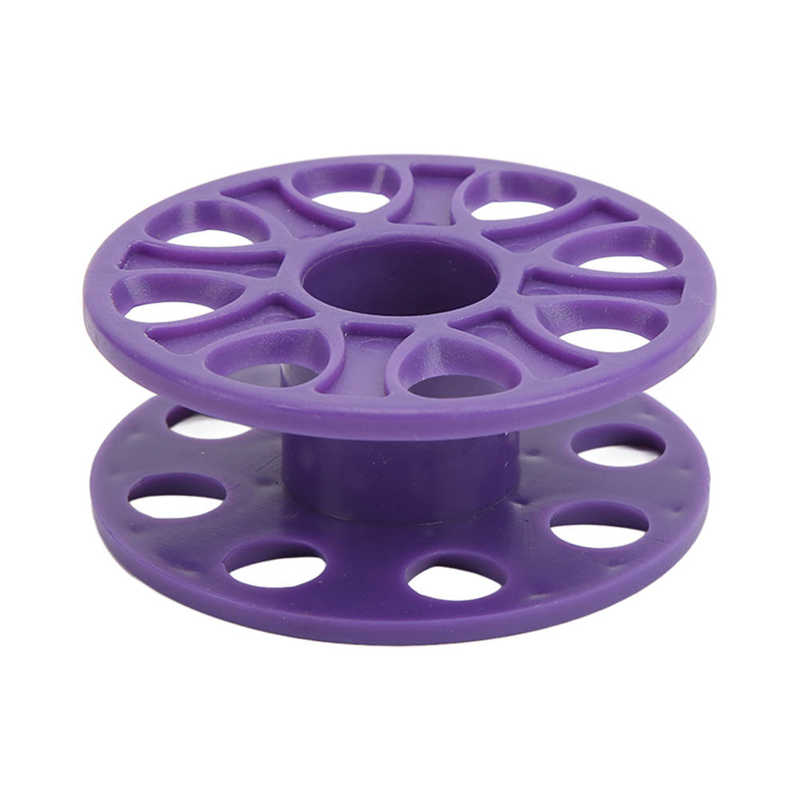 Kompakte taucherfingerrolle, taucherfingerspule, höhlentauchen, taucherrohling, fingerrolle, führungsschnurspule, taucherausrüstung: Lila