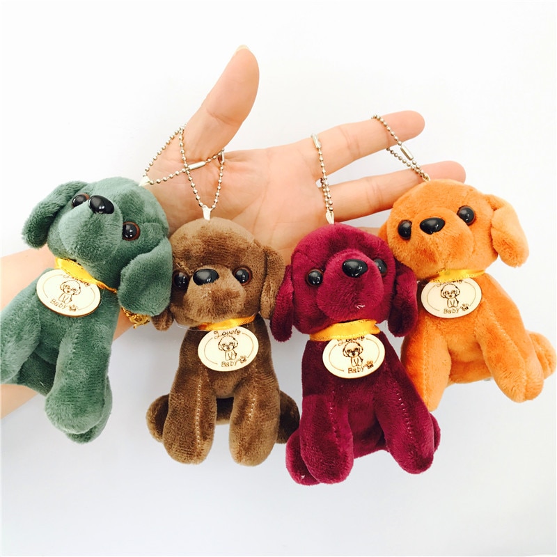 Pluche Key Bag Hanger Pop Hond Speelgoed Mini Meisje Hart Puppy Meisje Bruiloft Gooien Ragdoll Activiteit