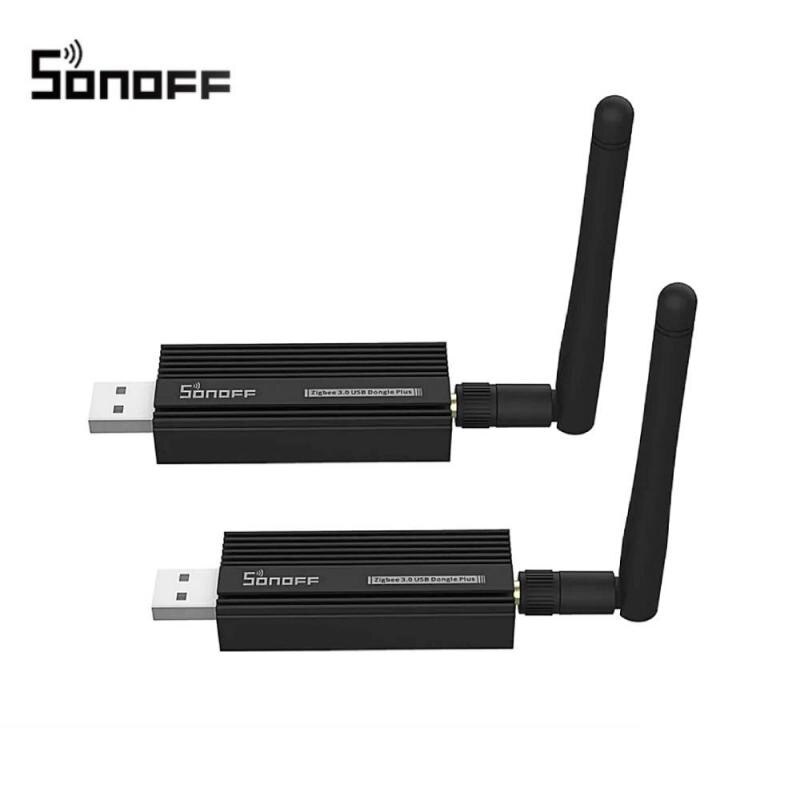 SONOFF ZigBee Bridge Smart Switch / Motion Sensor / Temperature Sensor Smart Home Via eWeLink Alexa Google Home ZigBee Gateway: ZB Dongle-P 2Pcs