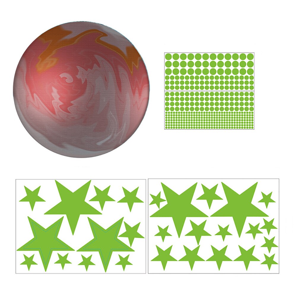 Star Luminous Wall Sticker Home Bedroom Fluorescent Ceiling Decals Fluorescent Decor Wall Stickers In Dark DIY Decals: 1