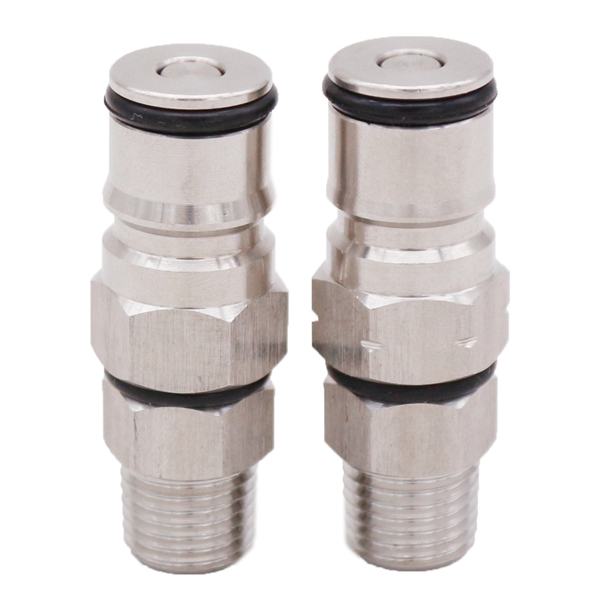 Cornelius kugle låsestol gas & væske med 1/4 "npt samling 19/32-18 øl kulsyreholdig homebrew gas manifold dele: Kugle låsestolpe