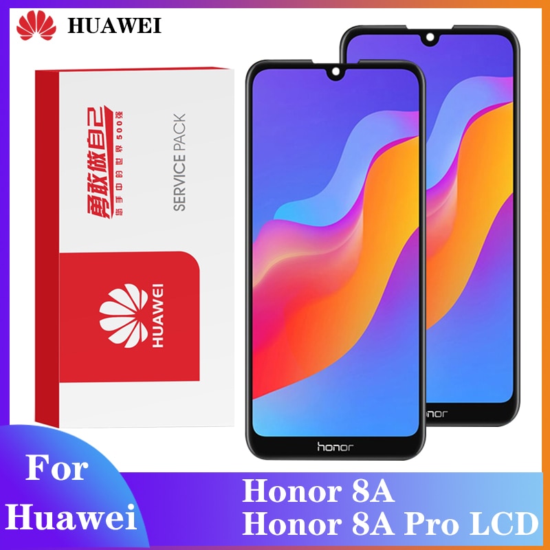 Schermo originale per Huawei Honor 8A LCD Digitizer Assembly Touch Display applicare a Honor 8A Pro Display LCD JAT-L41