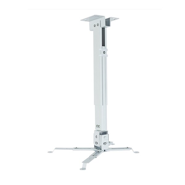 Soporte de Techo Inclinable y Giratorio para Proyector iggual STP01-S IGG314692 -22,5 - 22,5° -15 - 15° Hierro Blanco