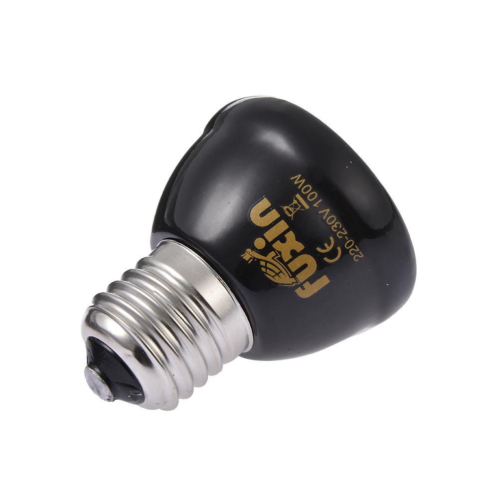 Infrarrojos lámpara de calefacción para mascotas de cerámica lámpara de calefacción para mascotas bombilla de luz para Brooder pollos lámpara para reptiles 25W 50W 75W 100W