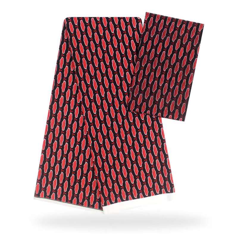 Ankara African Wax Prints Fabric Nigerian Satin Wax Fabrics 5 Yards Imitate Slik Fabric For Dress SM30: 19